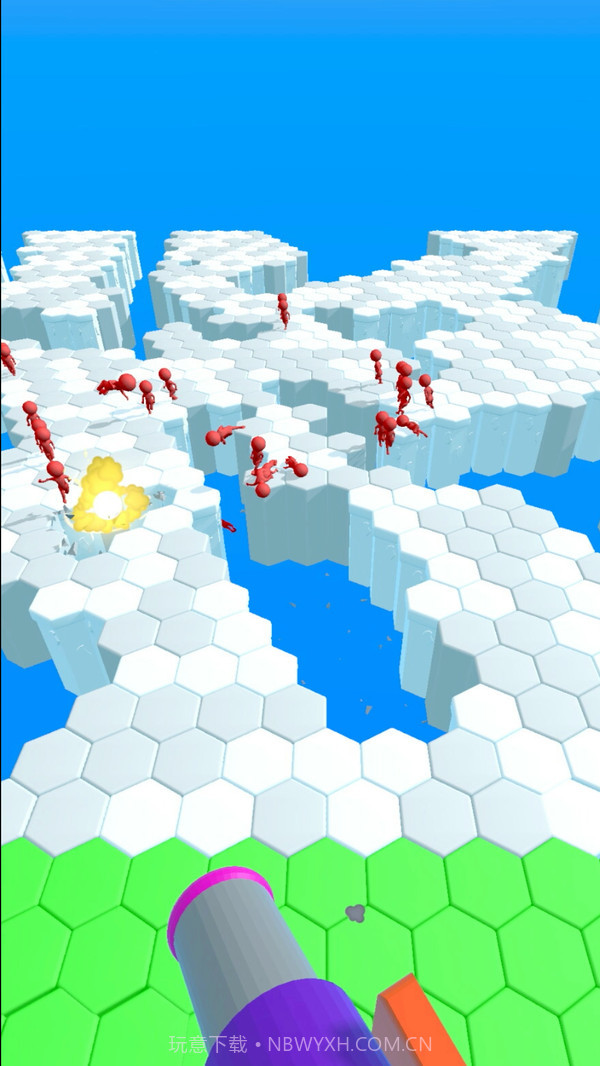 炮击火柴人截图2