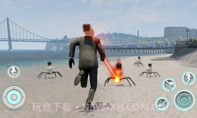 监控绳索英雄截图3