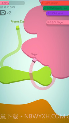 Paper.io 2v2.0截图1