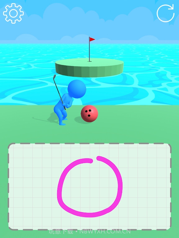 画线高尔夫截图3 画线高尔夫截图3