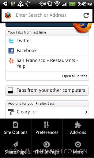 火狐手机浏览器(Firefox)截图2