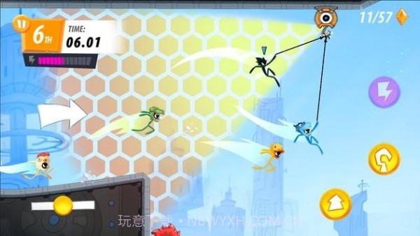 火柴人跑酷比赛截图2 火柴人跑酷比赛截图2