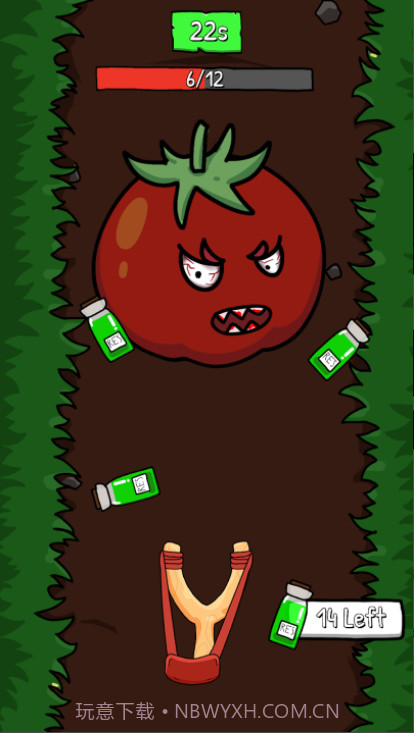 可怕的水果柠檬和番茄恐怖截图1