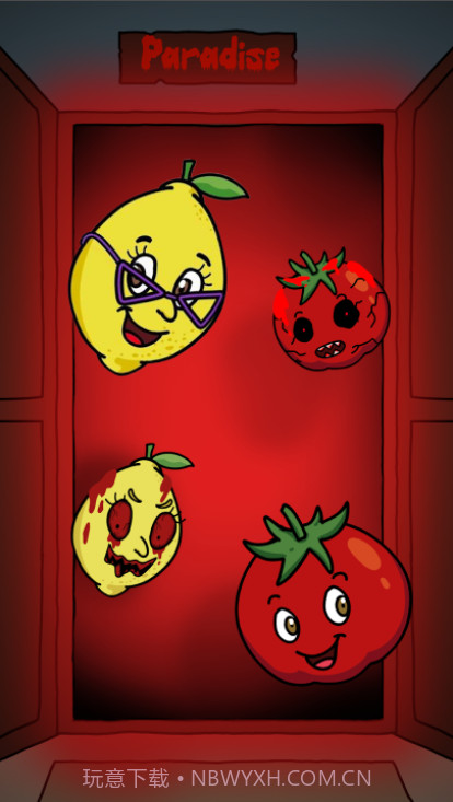 可怕的水果柠檬和番茄恐怖截图3