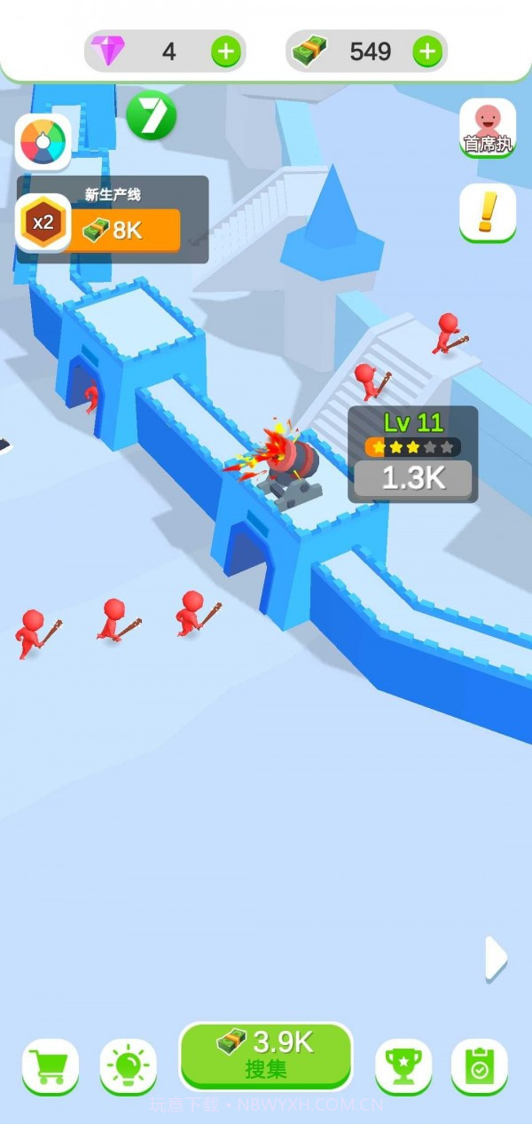 闲置的城堡防御截图2