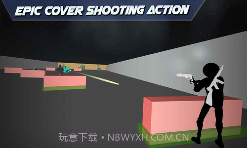 火柴人射手盖火截图2