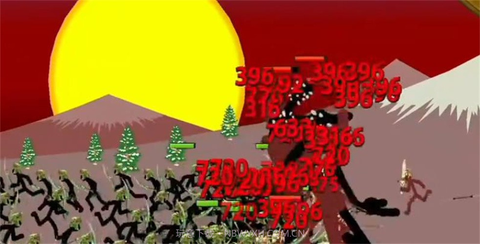 火柴人战争遗产树叶皮肤截图3