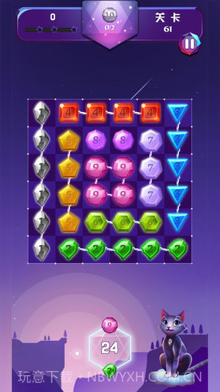 猫咪宝石消消乐APP截图4