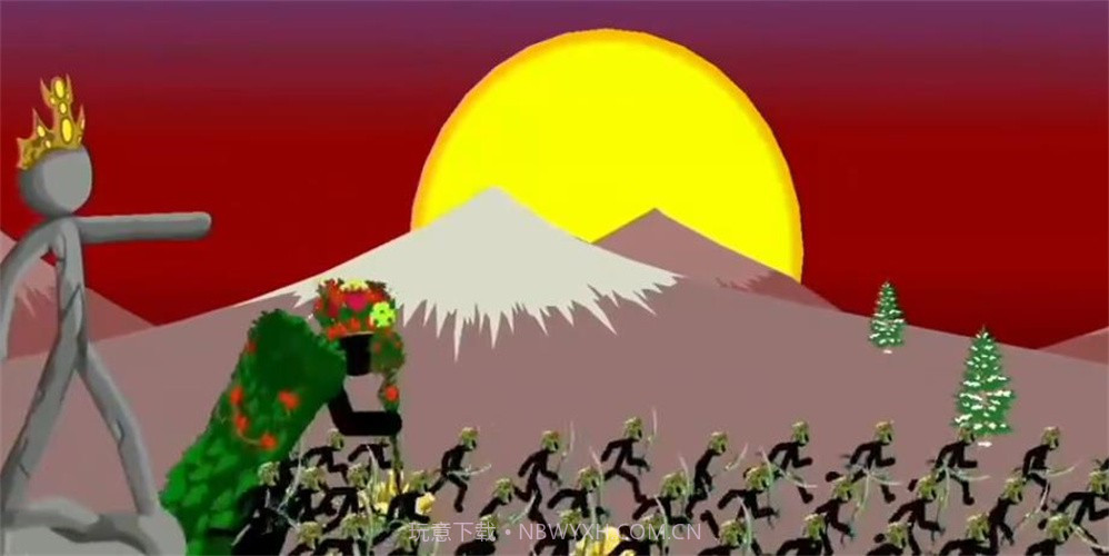 火柴人战争遗产树叶皮肤截图1