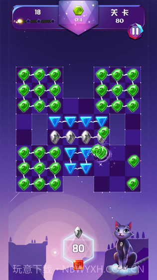 猫咪宝石消消乐APP截图2