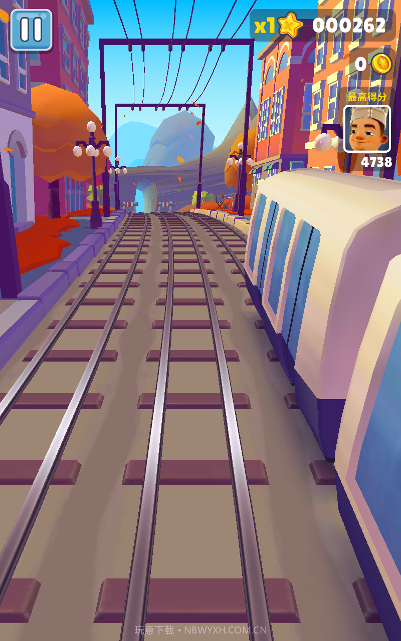 地铁酷跑截图1 地铁酷跑截图1