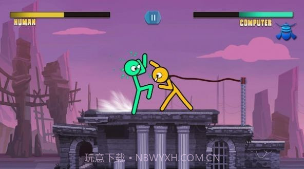 暗影战士斯蒂克曼战斗截图1