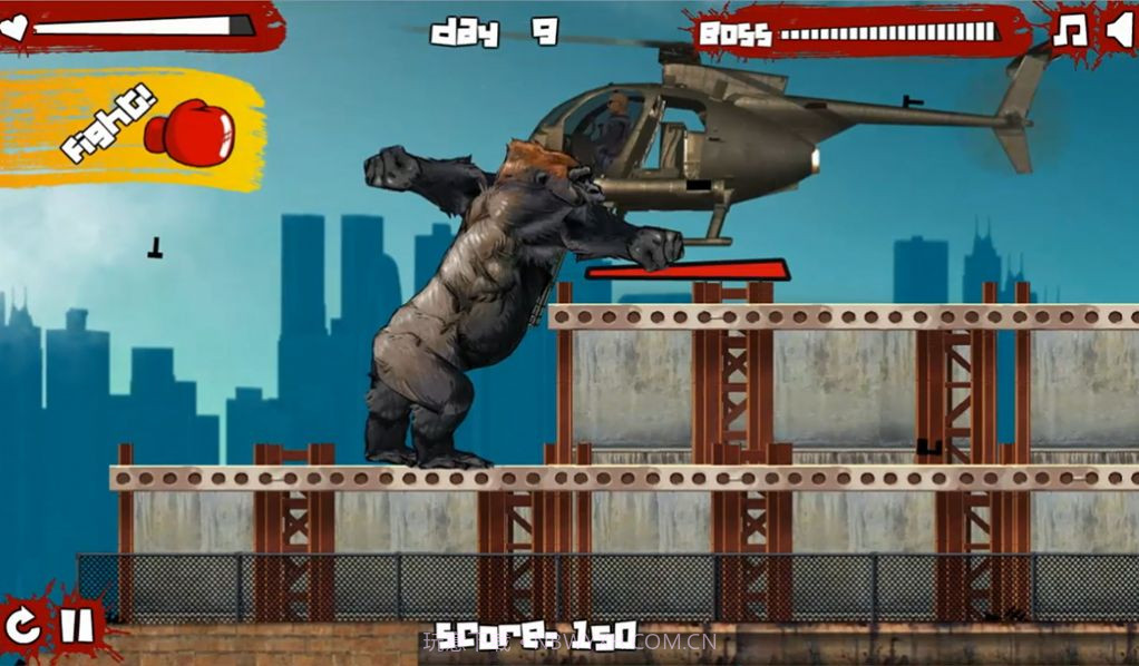 狂暴猩猩模拟器截图3 狂暴猩猩模拟器截图3