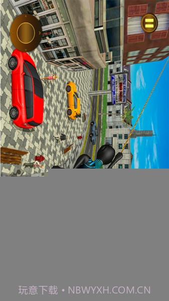 火柴人绳索英雄城市截图2