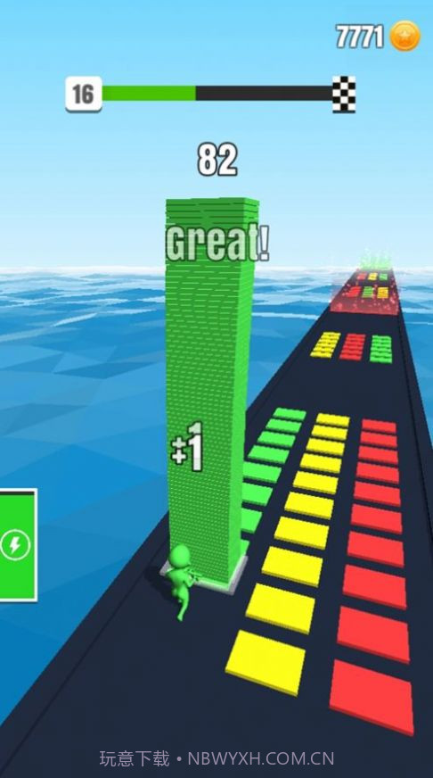 可爱熊搬砖块截图1