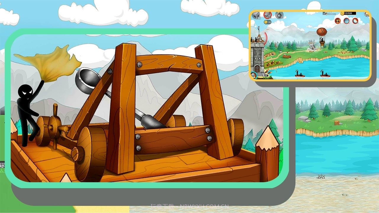 火柴人海上战争截图3