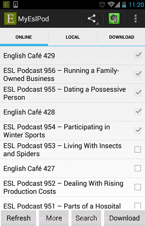MyEslPod截图1 MyEslPod截图1