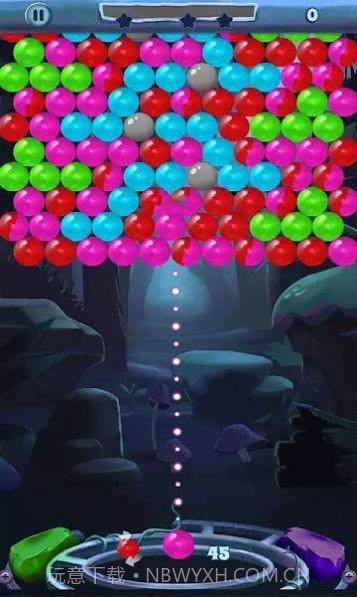 泡泡匹配拼图截图1