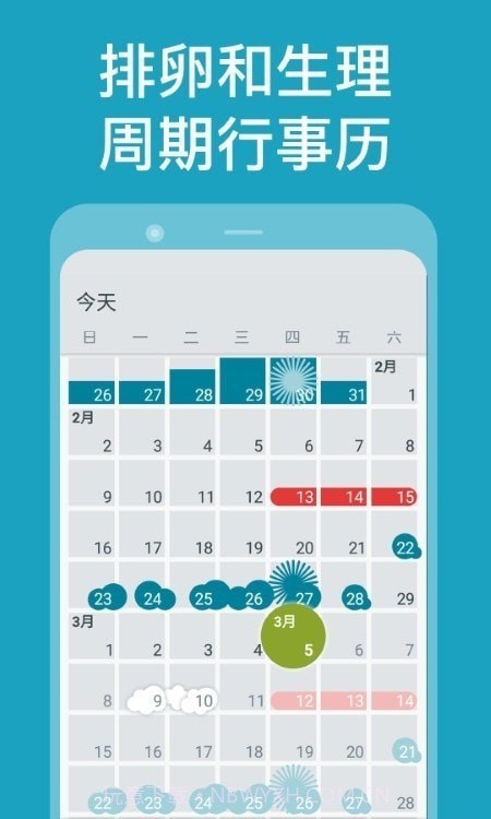 Clue月经周期截图2