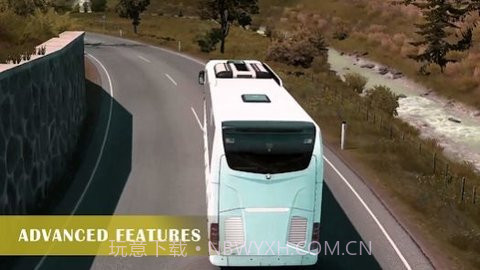 巴士模拟器山路驾驶（Modern Bus: Driver Sim）截图1