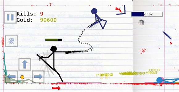 火柴人物理战场无限金币版截图2