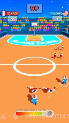 扣篮大作战截图1 扣篮大作战截图1