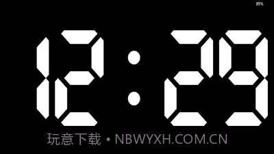 全屏时钟截图2 全屏时钟截图2
