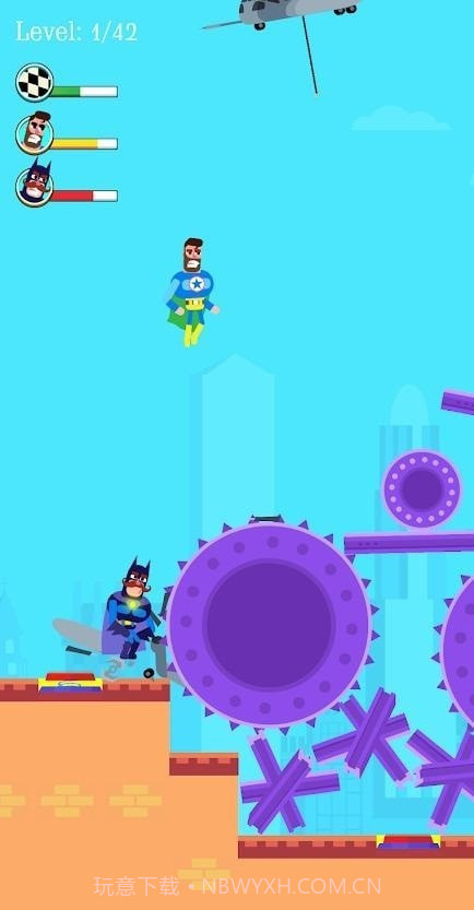 超级英雄反击截图1