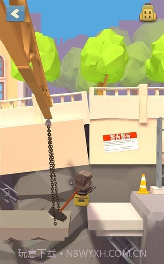 挑战100格模拟掘地攀爬截图3