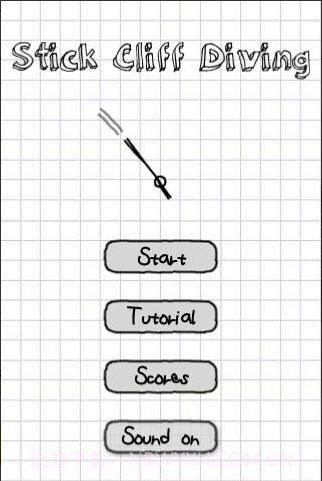 火柴人跳水(Stickman Cliff Diving)截图1