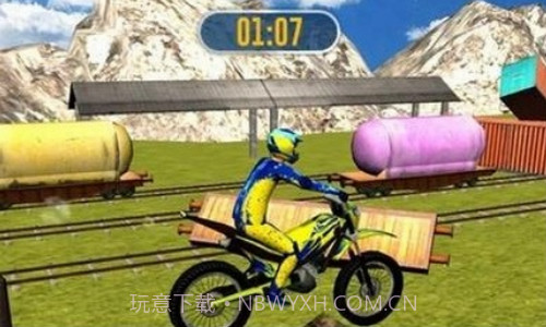 特技摩托车越野赛截图1 特技摩托车越野赛截图1