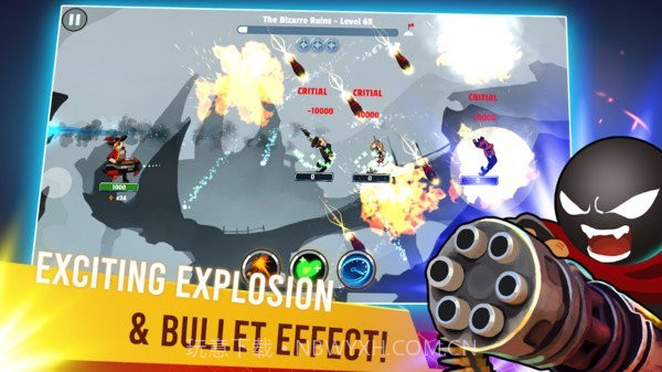 火柴人加特林截图3 火柴人加特林截图3