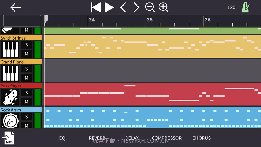 Band Live Rock多种乐器截图1