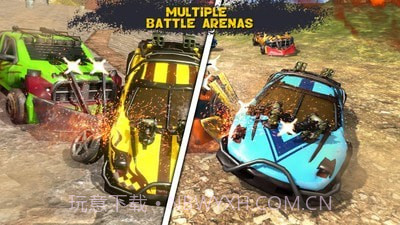 恐怖汽车战场截图4