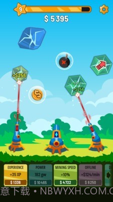 水晶大炮射击截图2