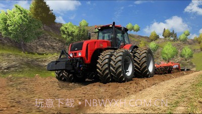 驱动农用拖拉机货物模拟器3D截图2 驱动农用拖拉机货物模拟器3D截图2