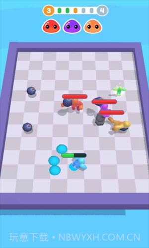 果冻人炸弹大战截图2 果冻人炸弹大战截图2