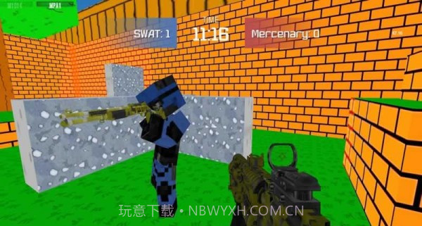 方块特警作战截图1 方块特警作战截图1