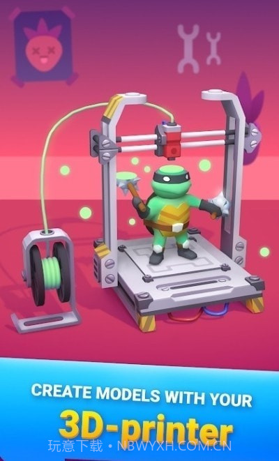 闲置的3D打印机截图1