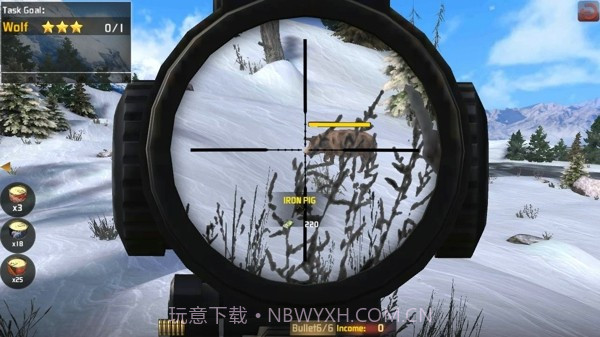 风景猎鹿野生猎人截图1