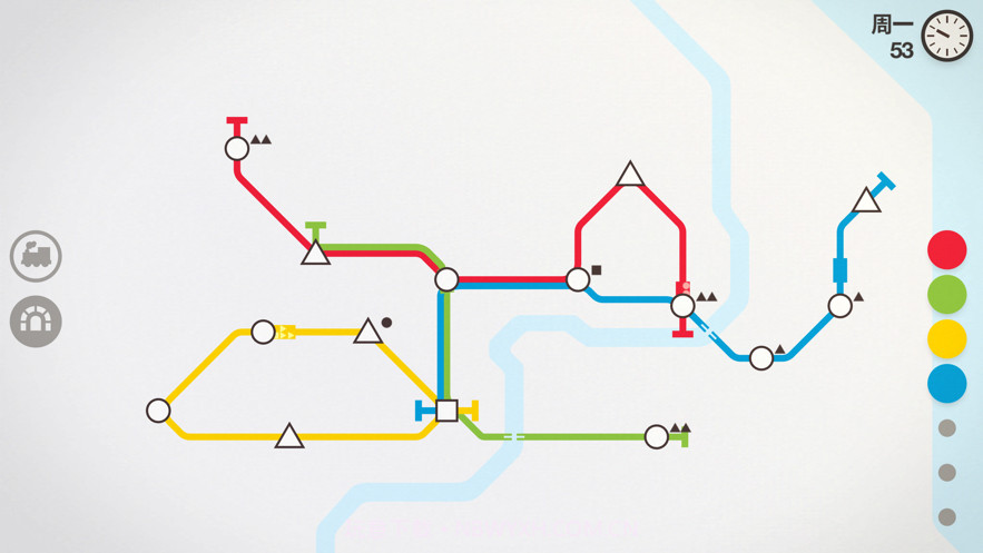 地铁站规划模拟器截图2