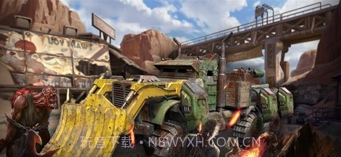 荒野汽车撞僵尸截图4 荒野汽车撞僵尸截图4