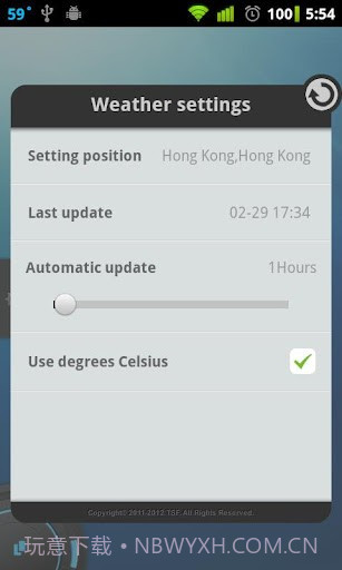 TSF天气插件 TSF Weather Widget截图3 TSF天气插件 TSF Weather Widget截图3