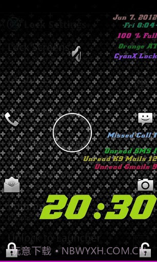 X锁屏 CyanX Lock截图5 X锁屏 CyanX Lock截图5