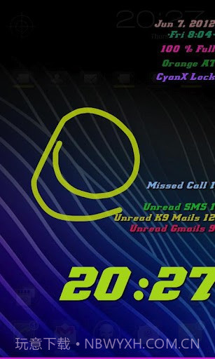 X锁屏 CyanX Lock截图1 X锁屏 CyanX Lock截图1