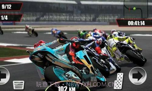 赛车顶级摩托车骑手挑战3D截图1