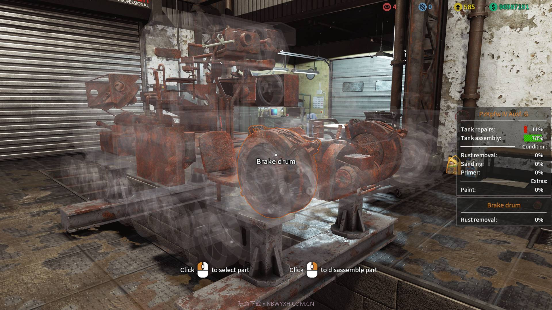 坦克修理模拟器Tank Mechanic Simulator截图27