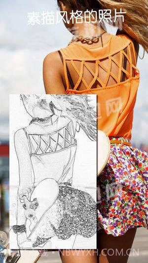 卡通素描相机截图1