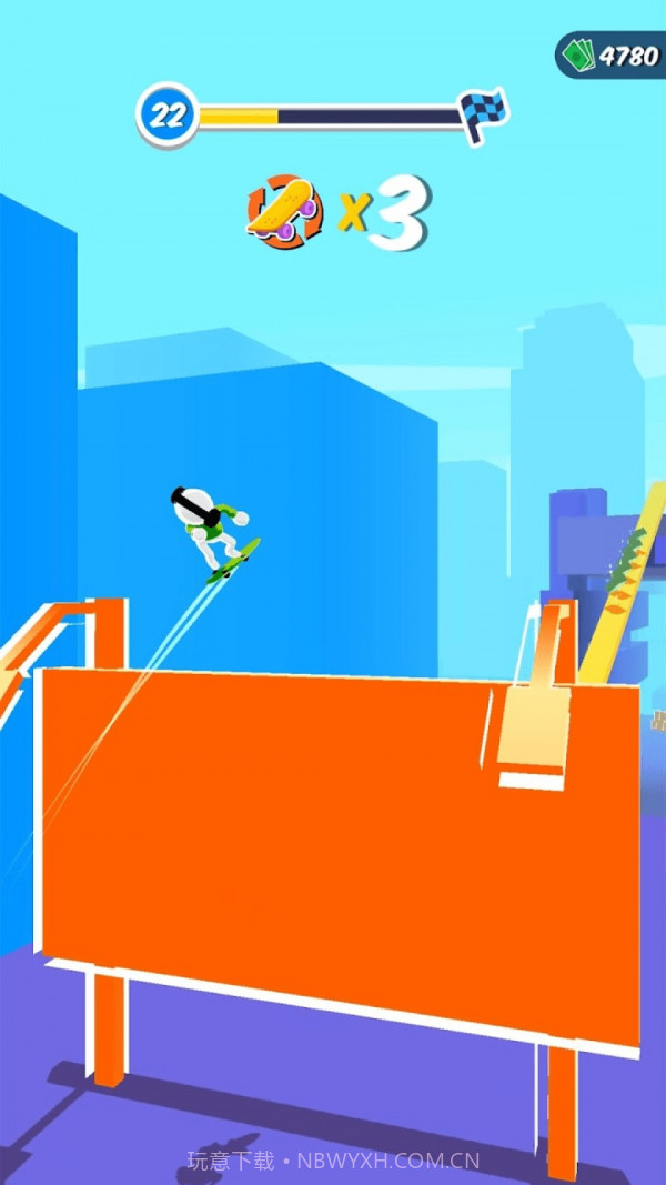 火柴人滑板特工截图3 火柴人滑板特工截图3