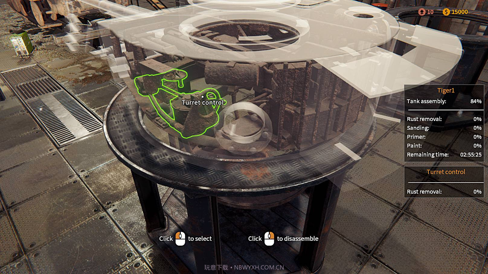 坦克修理模拟器Tank Mechanic Simulator截图13